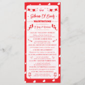 Hearts Happy Valentine's Day Modern Love Pattern Programm (Vorderseite)