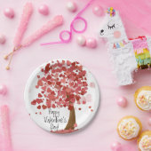 Hearts Happy Valentine's Day Paper Party Teller (Party)
