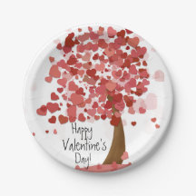Hearts Happy Valentine's Day Paper Party Teller