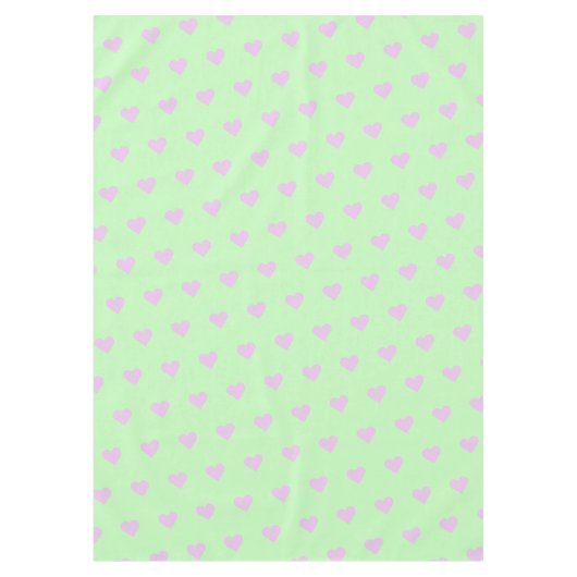 Hearts – Herzen – Herzchen Tischdecke (Vorderseite)