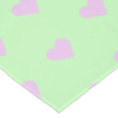 Hearts – Herzen – Herzchen Tischdecke (Schrägansicht)