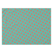 Hearts – Herzen – Herzchen Tischdecke (Vorderseite (Horizontal))