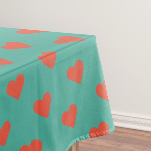 Hearts – Herzen – Herzchen Tischdecke (Beispiel)