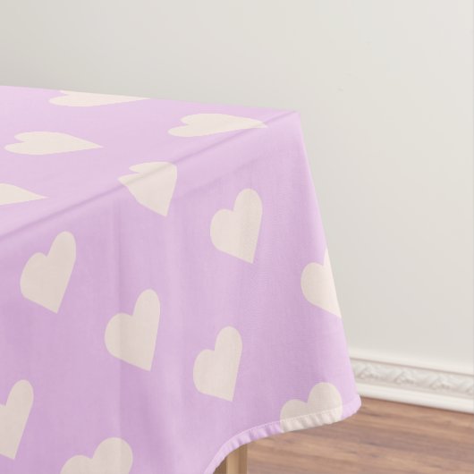 Hearts – Herzen – Herzchen Tischdecke (Beispiel)
