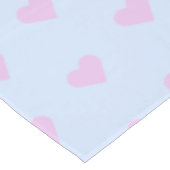 Hearts – Herzen – Herzchen Tischdecke (Schrägansicht)