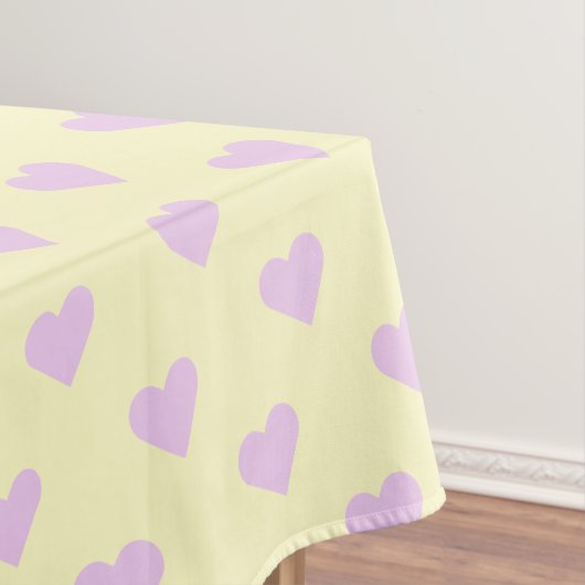 Hearts – Herzen – Herzchen Tischdecke (Beispiel)