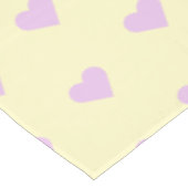 Hearts – Herzen – Herzchen Tischdecke (Schrägansicht)