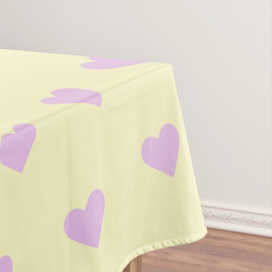 Hearts – Herzen – Herzchen Tischdecke (Beispiel)