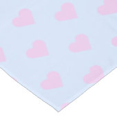 Hearts – Herzen – Herzchen Tischdecke (Schrägansicht)
