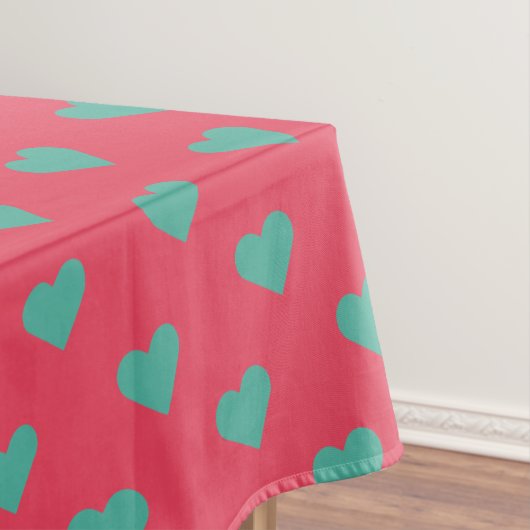 Hearts – Herzen – Herzchen Tischdecke (Beispiel)