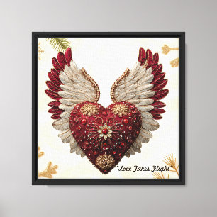 "Hearts In Flight" Leinwanddruck