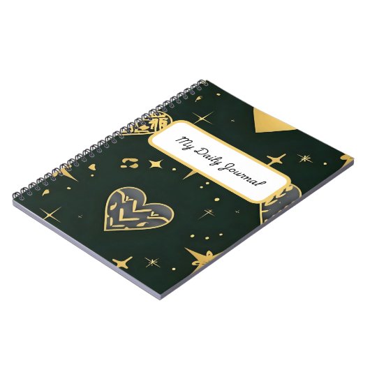 Hearts Journal Notizblock (Linke Seite)