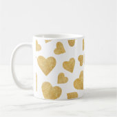 Hearts Juxtaposed Kaffeetasse (Links)