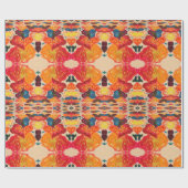 Hearts Kaleidoscope Geschenkpapier (Flach)