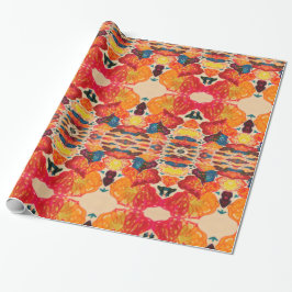 Hearts Kaleidoscope Geschenkpapier