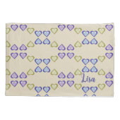 Hearts Kissenbezug (Rückseite)