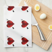 Hearts Kitchen Handtücher (Viertel Falte)