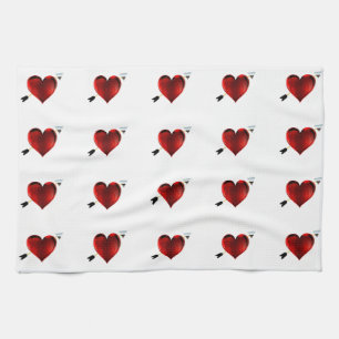 Hearts Kitchen Handtücher