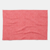 Hearts Kitchen Towel Red Geschirrtuch (Horizontal)