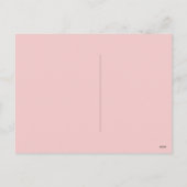 Hearts Ladybugs Valentine Postcard Feiertagspostkarte (Rückseite)