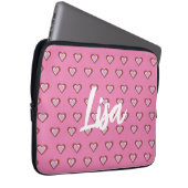 Hearts Laptopschutzhülle (Vorne Rechts)