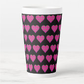 Hearts Latte Tasse (Vorderseite)