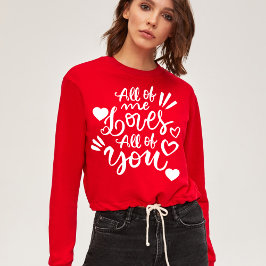 Hearts Love Hearts Valentine's Day T-Shirt