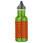 Hearts Mandala Design-25870 Edelstahlflasche (Links)
