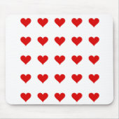 Hearts Mouse Pads & Desk Mats Mousepad (Vorne)