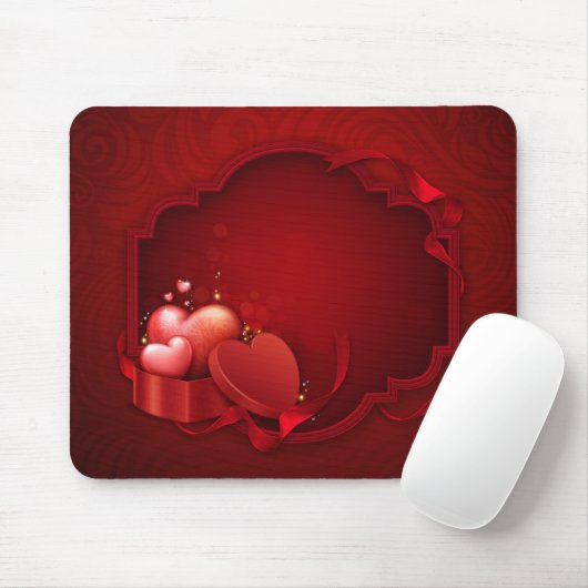 Hearts Mousepad (Mit Mouse)