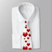 Hearts Neck Tie Krawatte (Gebunden)