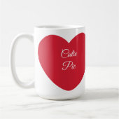 Hearts Niedlich Pie Tasse (Links)
