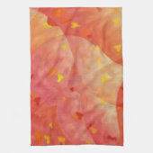 Hearts of Love Abstract Artsy Kitchen Towel Geschirrtuch (Vertikal)