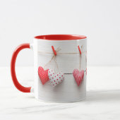 **HEARTS ON A STRING** COFFEE MUT TASSE (Links)
