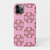Hearts pattern Case-Mate iPhone hülle (Rückseite)
