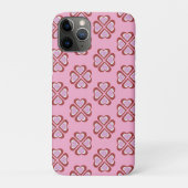 Hearts pattern Case-Mate iPhone hülle (Rückseite)