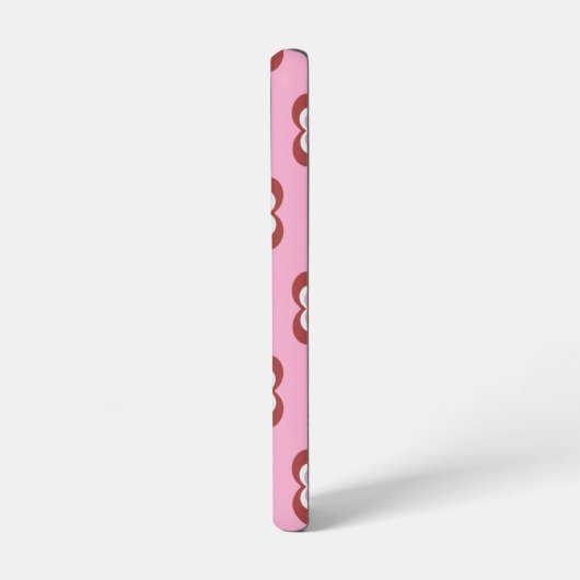 Hearts pattern samsung galaxy hülle (Linke Seite)