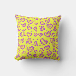 Hearts Pattern - Valentine's Day Inspired Kissen
