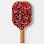 Hearts Pickleball Paddle (Rückseite)