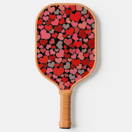 Hearts Pickleball Paddle (Rückseite)
