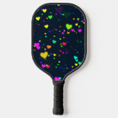 Hearts Pickleball Paddle (Rückseite)