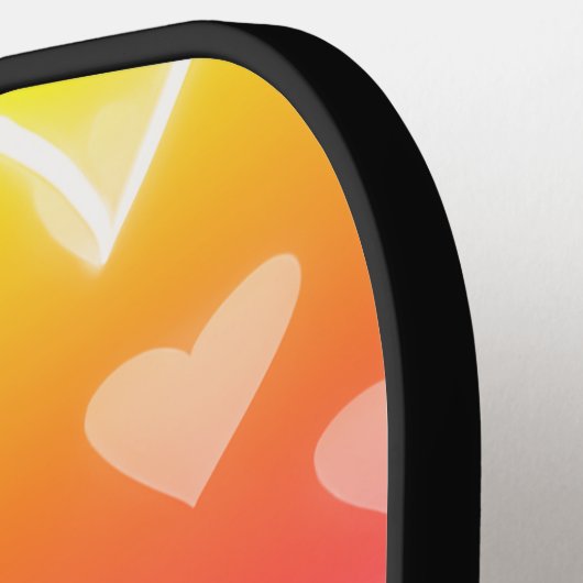 Hearts Pickleball Paddle (Linke Seite)