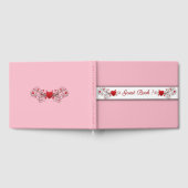 Hearts Pink Gästebuch (Voll)