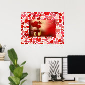 Hearts Poster (Heimbüro)