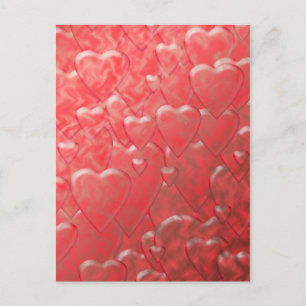 Hearts Postkarte
