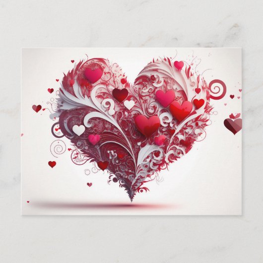 Hearts Postkarte (Vorderseite)