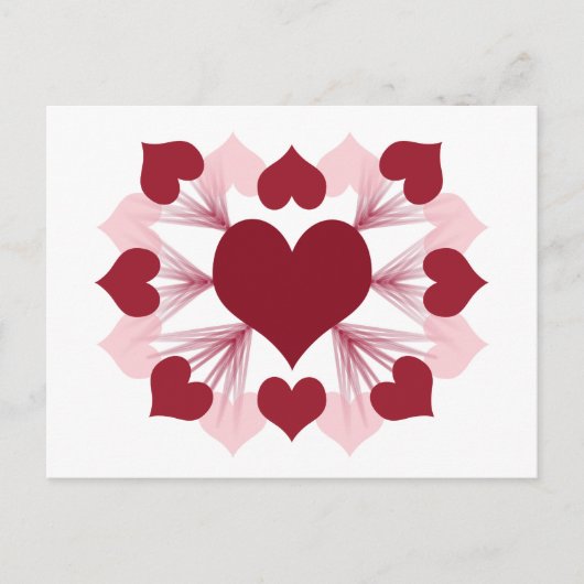 Hearts Postkarte (Vorderseite)