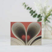 Hearts Postkarte (Stehend Vorderseite)