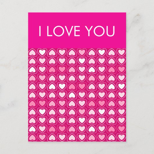 Hearts Postkarte (Vorderseite)