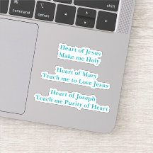Hearts Prayer Stickers
